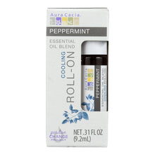 Load image into Gallery viewer, Aura Cacia - Roll On Essential Oil - Peppermint - Case Of 4 - .31 Fl Oz