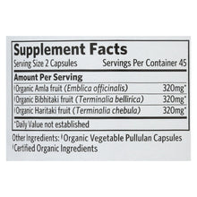 Load image into Gallery viewer, Organic India Triphala - Organic - 90 Vcap
