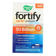 Load image into Gallery viewer, Nature's Way - Fortify Probiotic - Age 50+ - 50 Billion - 30 Vegetarian Capsules
