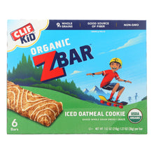 Load image into Gallery viewer, Clif Kid Zbar - Iced Oatmeal Cookie - Case Of 9 - 7.62 Oz