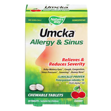 Load image into Gallery viewer, Nature's Way - Umcka Allergy & Sinus - 1 Each - 20 Tab