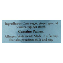 Load image into Gallery viewer, Ginger People Chewy Ginger Candy - Peanut - Case Of 12 - 3 Oz.