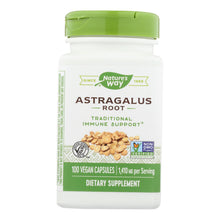 Load image into Gallery viewer, Nature's Way - Astragalus Root - 470 Mg - 100 Capsules
