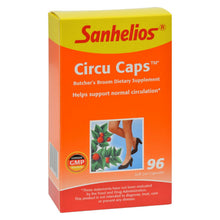 Load image into Gallery viewer, Sanhelios Circu Caps With Butcher's Broom And Rosemary - 96 Capsules

