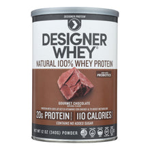 Load image into Gallery viewer, Designer Whey - Protein Powder - Chocolate - 12.7 Oz
