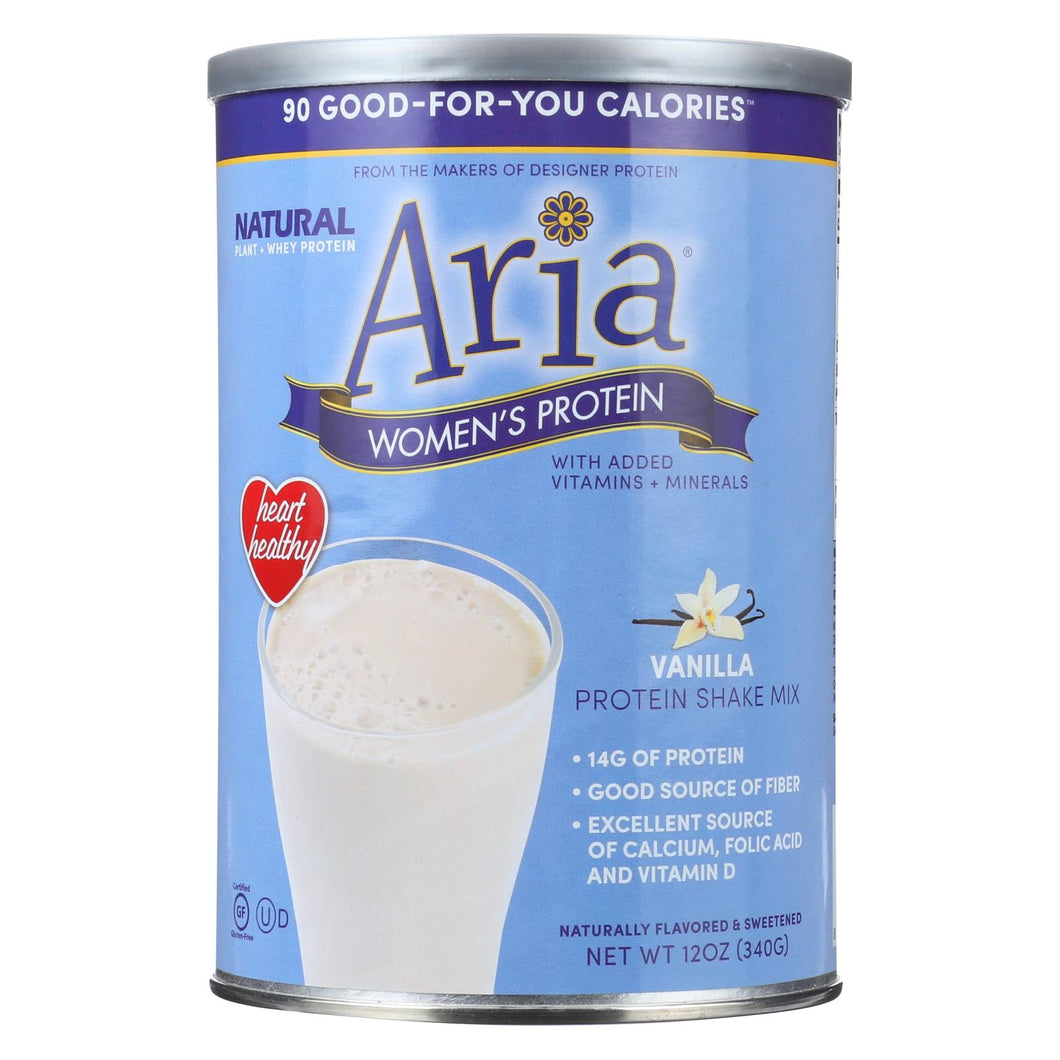 Designer Whey - Aria Women's Protein Vanilla - 12 Oz