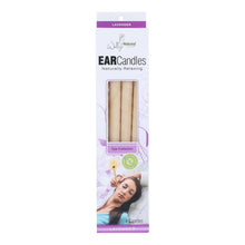 Load image into Gallery viewer, Wally's Ear Candles Lavender Paraffin - 4 Candles
