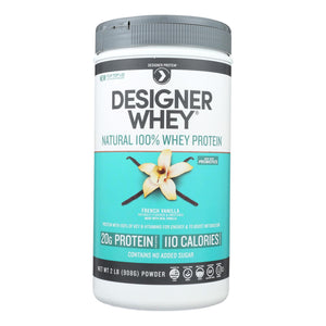 Designer Whey - Protein Powder - French Vanilla - 2 Lbs