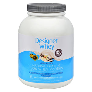 Designer Whey - Protein Powder - French Vanilla - 4 Lbs