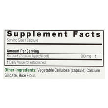 Load image into Gallery viewer, Nature's Answer - Burdock Root - 90 Vegetarian Capsules
