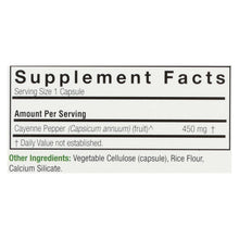 Load image into Gallery viewer, Nature's Answer - Cayenne Pepper Fruit - 90 Vegetarian Capsules
