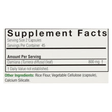 Load image into Gallery viewer, Nature's Answer - Damiana Leaf - 90 Vegetarian Capsules
