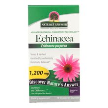 Load image into Gallery viewer, Nature's Answer - Echinacea Herb - 90 Vcaps
