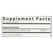 Load image into Gallery viewer, Nature's Answer - Goldenseal Root - 50 Vegetarian Capsules
