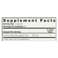 Load image into Gallery viewer, Nature's Answer - Licorice Root - 90 Vegetarian Capsules

