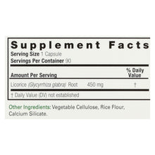 Load image into Gallery viewer, Nature's Answer - Licorice Root - 90 Vegetarian Capsules
