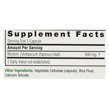Load image into Gallery viewer, Nature's Answer Mullein Leaf Dietary Supplement  - 1 Each - 90 Sgel
