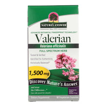 Load image into Gallery viewer, Nature's Answer - Valerian Root - 90 Caps
