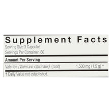Load image into Gallery viewer, Nature's Answer - Valerian Root - 180 Vegetarian Capsules
