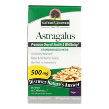 Load image into Gallery viewer, Nature's Answer - Astragalus Root Extract - 60 Vegetarian Capsules
