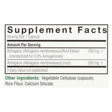 Load image into Gallery viewer, Nature's Answer - Astragalus Root Extract - 60 Vegetarian Capsules
