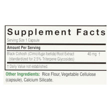 Load image into Gallery viewer, Nature's Answer - Black Cohosh Root Extract - 60 Vegetarian Capsules
