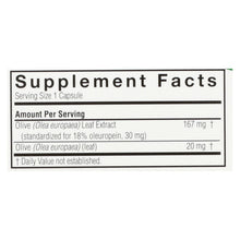 Load image into Gallery viewer, Nature's Answer - Oleopein Olive Leaf Extract - 60 Vegetarian Capsules
