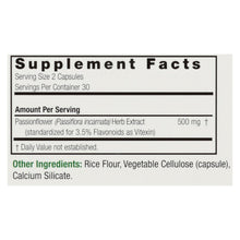 Load image into Gallery viewer, Nature's Answer - Passionflower Extract - 60 Vegetarian Capsules

