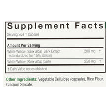 Load image into Gallery viewer, Nature's Answer - White Willow Bark Standardized - 60 Vcaps
