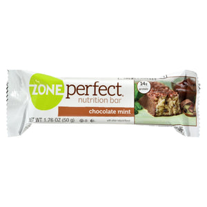 Zone - Nutrition Bar - Chocolate Mint - Case Of 12 - 1.76 Oz.