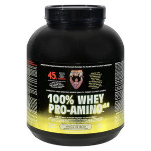 Healthy 'n Fit Nutritionals Whey Pro-amino Vanilla Ice Cream - 5 Lbs