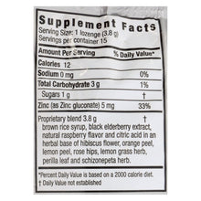 Load image into Gallery viewer, Zand Elderberry Zinc Herbal Lozenge - Case Of 12 - 15 Count
