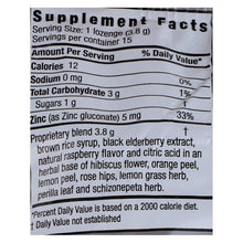 Load image into Gallery viewer, Zand Elderberry Zinc Herbal Lozenge - Case Of 12 - 15 Count
