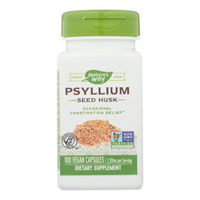 Load image into Gallery viewer, Nature's Way - Psyllium Husk - 525 Mg - 100 Vcaps
