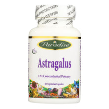 Load image into Gallery viewer, Paradise Herbs Astragalus - 60 Vegetarian Capsules
