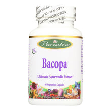 Load image into Gallery viewer, Paradise Herbs Bacopa - 60 Vegetarian Capsules
