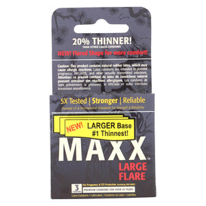 Kimono Condoms - Maxx - Large Flare - 3 Count