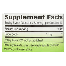 Load image into Gallery viewer, Nature's Way - Ginger Root - 180 Capsules
