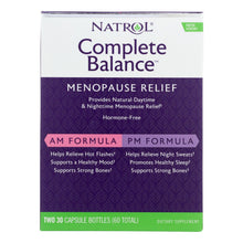 Load image into Gallery viewer, Natrol Complete Balance For Menopause Am - Pm - 60 Capsules
