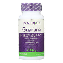 Load image into Gallery viewer, Natrol Guarana - 200 Mg - 90 Capsules
