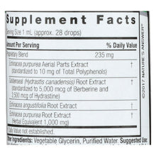 Load image into Gallery viewer, Nature's Answer - Echinacea-goldenseal - Alcohol Free - 1 Oz
