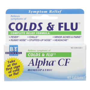 Boericke And Tafel - Alpha Cf - 40 Tablets