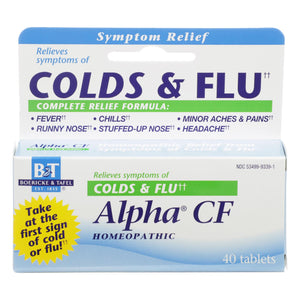 Boericke And Tafel - Alpha Cf - 40 Tablets