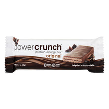 Load image into Gallery viewer, Power Crunch Bar - Triple Chocolate - Case Of 12 - 1.4 Oz
