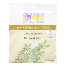 Load image into Gallery viewer, Aura Cacia - Aromatherapy Mineral Bath Tea Tree Harvest - 2.5 Oz - Case Of 6
