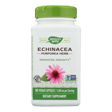 Load image into Gallery viewer, Nature's Way - Echinacea Purpurea Herb - 180 Capsules
