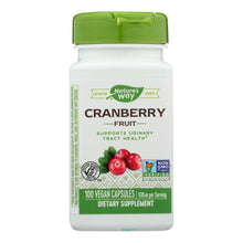 Load image into Gallery viewer, Nature's Way - Cranberry Fruit - 100 Capsules
