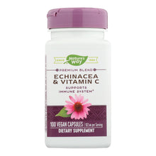 Load image into Gallery viewer, Nature's Way - Echinacea And Vitamin C - 492 Mg - 100 Capsules
