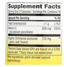 Load image into Gallery viewer, Nature's Way - Echinacea And Vitamin C - 492 Mg - 100 Capsules
