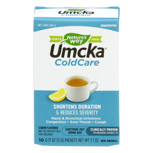 Load image into Gallery viewer, Nature's Way - Umcka Coldcare Soothing Hot Drink Lemon - 10 Packets

